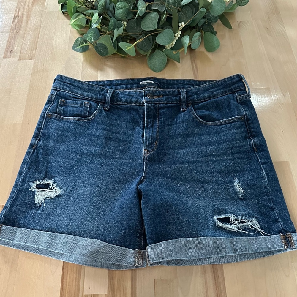 Old Navy Denim Blue Women's Shorts